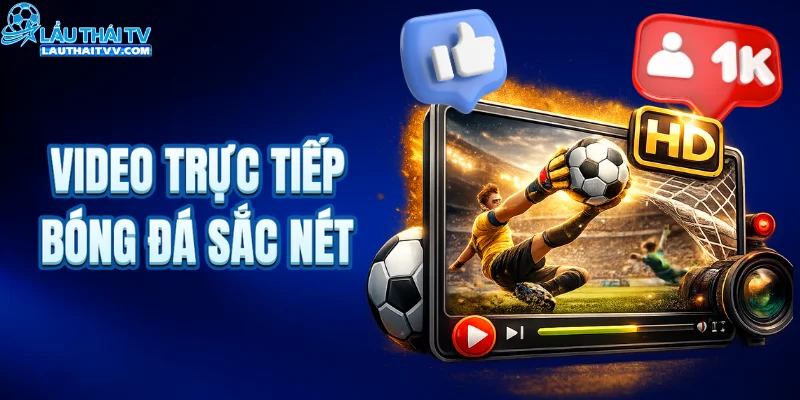 Video trực tiếp bóng đá sắc nét